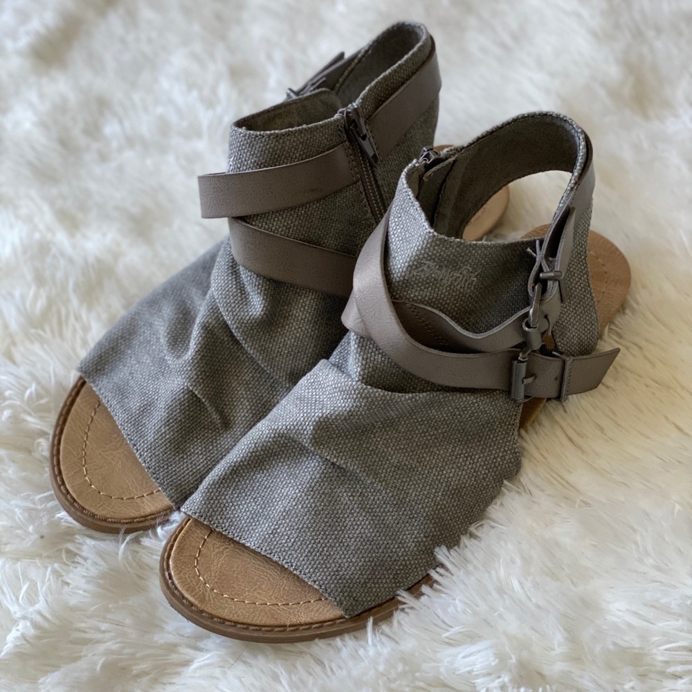 Grey Blowfish Sandals -Good Used Condition- Size 8